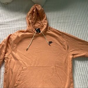 Light orange Mens large Nike sweatshirt